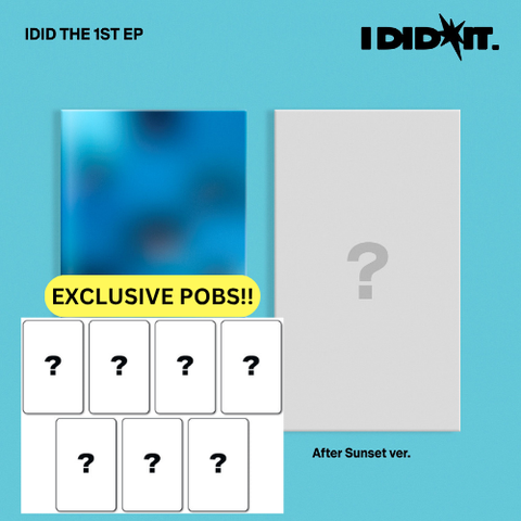 [PRE-ORDER] IDID - 1st mini album [I did it] (2 TYPES Random)(+ soundwave P.O.B)