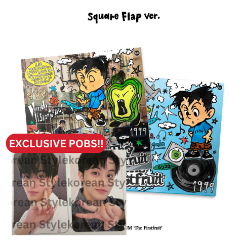 MARK - 1st Full Album [The Firstfruit] (Square flap Ver.) (+Stylekorean Video Call Photocard)