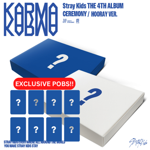 [PRE-ORDER] Stray Kids - 4th Full Album [KARMA] (2 TYPES Random) (+ Applemusic P.O.B)
