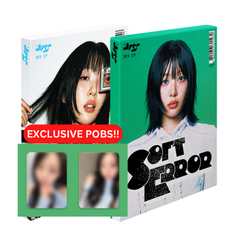 [PRE-ORDER] Yves - 3rd EP Album [Soft Error] (2 TYPES Random) (+ KPOP TOGETHER_fan sign event P.O.B)