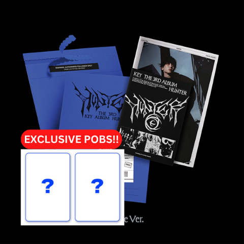 [PRE-ORDER] KEY - 3rd Full Album [HUNTER] (Archive Ver.)(+ soundwave P.O.B)