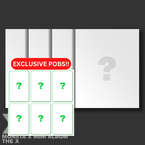 [PRE-ORDER] MONSTA X - 13th mini album [THE X] (4 TYPES Random)(+ soundwave P.O.B)