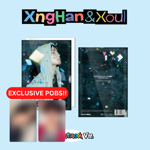 [PRE-ORDER] XngHan&Xoul - 1st Single Album [Waste No Time] (Photo Book Ver.) (+ Soundwave P.O.B)