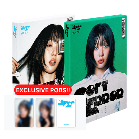 [PRE-ORDER] Yves - 3rd EP Album [Soft Error] (2 TYPES Random)(+ MAKESTAR_video call event P.O.B)