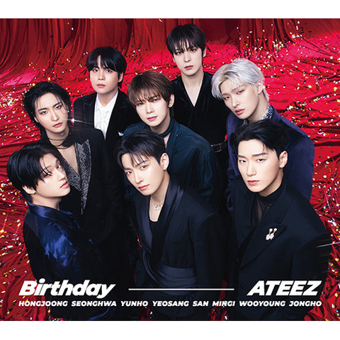 [PRE-ORDER] ATEEZ - JAPAN 4TH SINGLE ALBUM [Birthday] (LIMITED A)