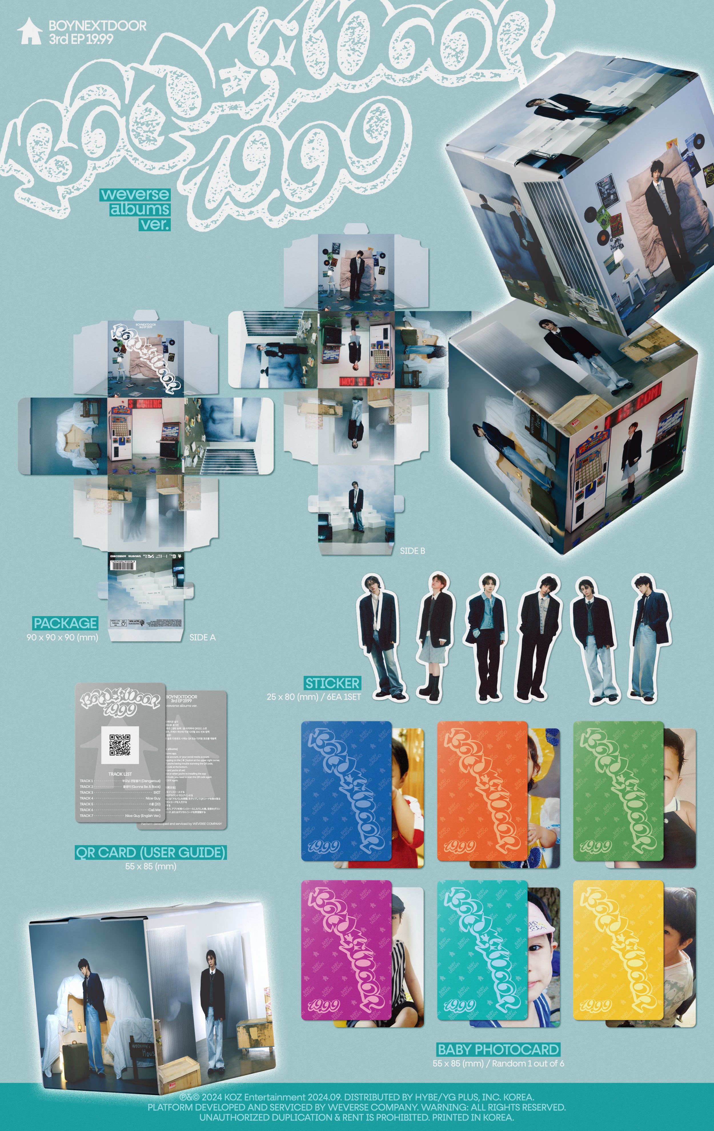 boynextdoor 19.99 clink ver weverse コンプ5 BOYNEXTDOOR - 19.99 (Clink Ver.)