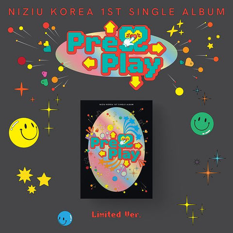 [SFKOREA] NiziU - 1ST SINGLE ALBUM [Press Play] (LIMITED Ver.)