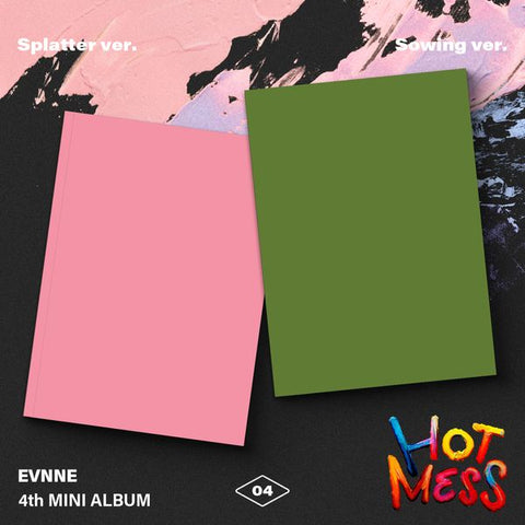 [PRE-ORDER] EVNNE - 4th mini albbum [HOT MESS]