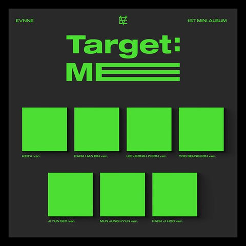 [SFKOREA] EVNNE - 1ST MINI ALBUM [Target: ME] (Digipack Ver.)