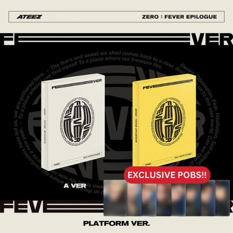 [PRE-ORDER] ATEEZ - [ZERO : FEVER EPILOGUE] (Platform ver.)(+WITHMUU P.O.B)