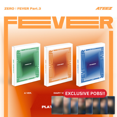 [PRE-ORDER] ATEEZ - [ZERO : FEVER Part.3] (Platform ver.) (+WITHMUU P.O.B)