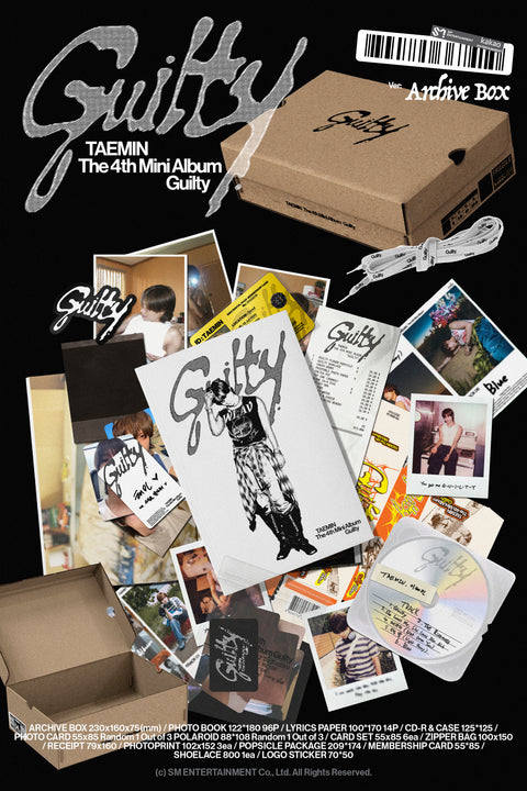 TAEMIN - 4TH MINI ALBUM [Guilty] (Archive Box Ver.)