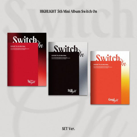 [SFKOREA] HIGHLIGHT - 5TH MINI ALBUM [Switch On] (Random Ver.)