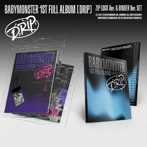 BABYMONSTER - 1st Full Album [DRIP] (+makestar P.O.B)