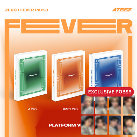 [PRE-ORDER] ATEEZ - [ZERO : FEVER Part.3] (Platform ver.) (+YES24 P.O.B)