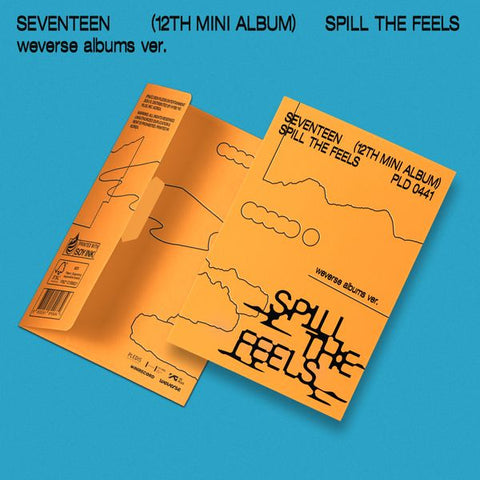 SEVENTEEN - 12th Mini Album [SPILL THE FEELS] (Weverse Ver.)