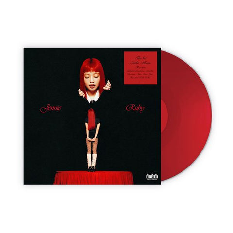 [PRE-ORDER] JENNIE - The 1st Studio Album [Ruby Vinyl] (LP)
