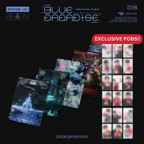 [PRE-ORDER] ZEROBASEONE - 5th mini album [BLUE PARADISE] (ZEROSE Ver.) (+MAKESTAR P.O.B)