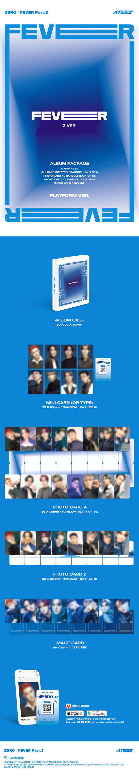 [PRE-ORDER] ATEEZ - [ZERO : FEVER Part.3] (Platform ver.) (+WITHMUU P.O.B)