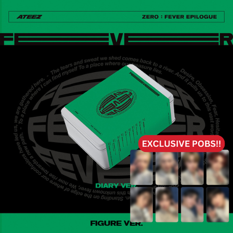 [PRE-ORDER] ATEEZ - [ZERO : FEVER EPILOGUE] DIARY VER. (FIGURE VER.) (+YES24 P.O.B)