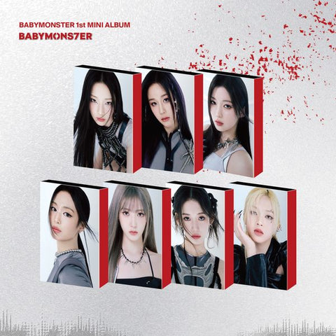 BABYMONSTER - 1ST MINI ALBUM [BABYMONSTER] (YG TAG ALBUM Ver.) (Random Ver.)