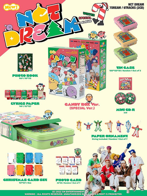 NCT DREAM - Winter Special Mini Album [Candy] (Special Ver.) (First Press Limited Edition)