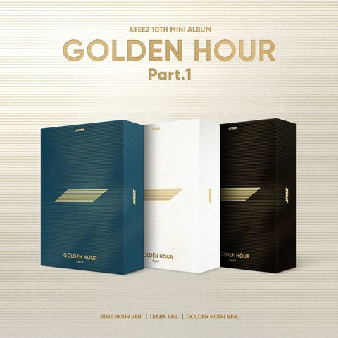 ATEEZ - 10TH MINI ALBUM [GOLDEN HOUR : Part.1] (Random Ver.)