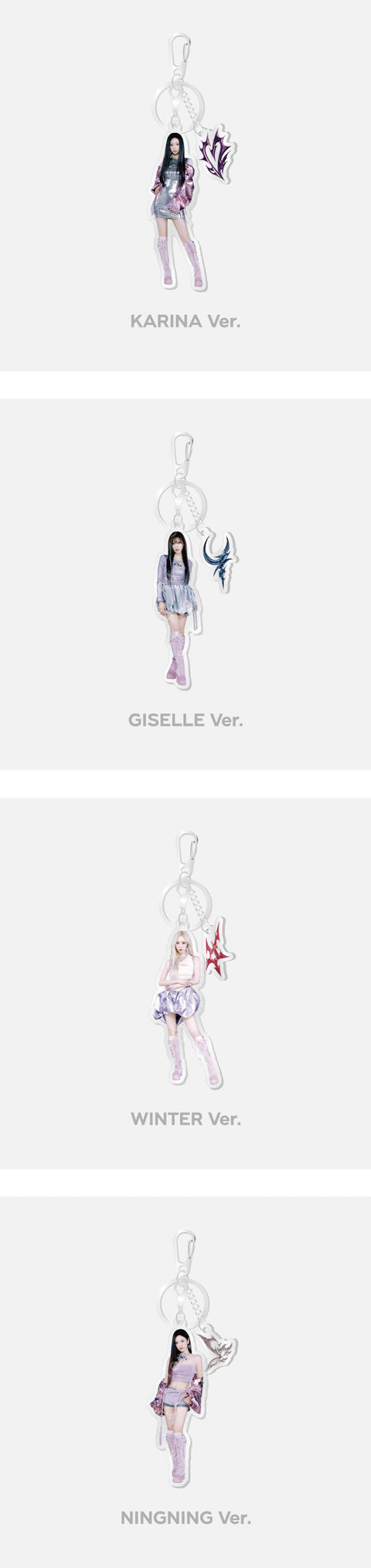 [SFKOREA] aespa - 2024 aespa [Armageddon] OFFICIAL MD (ACRYLIC KEY RING)