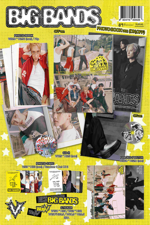 [SFKOREA] WayV - 7th mini album [BIG BANDS] (Photo Book Ver.) (2 TYPES Random)