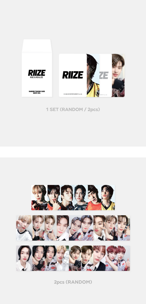 RIIZE - POP-UP [RIIZE UP] RANDOM TRADING CARD SET (B Ver.)