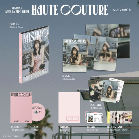 MISAMO (TWICE) - JAPAN 2ND MINI ALBUM [HAUTE COUTURE] (MEMBER Ver.)