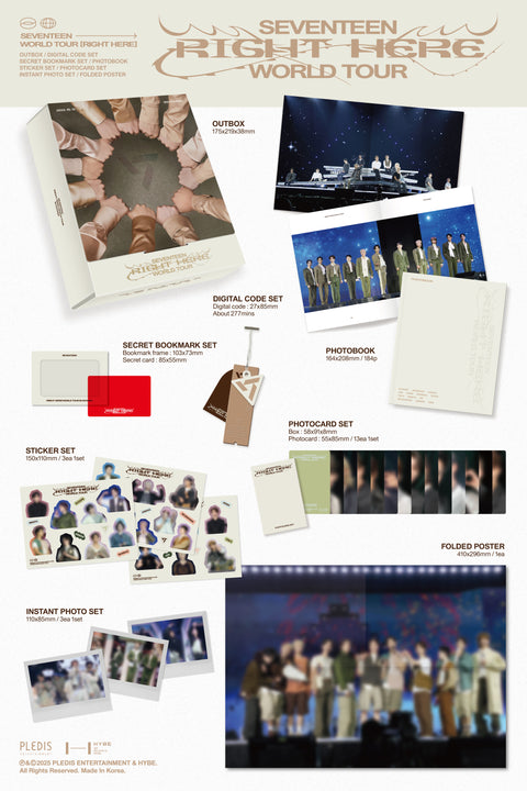 [PRE-ORDER] SEVENTEEN WORLD TOUR [RIGHT HERE]