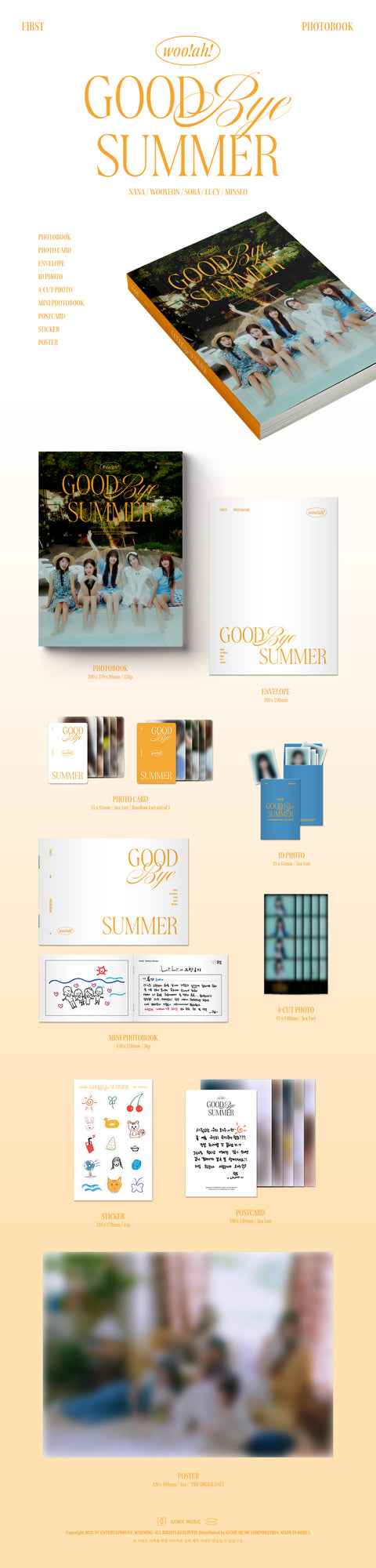 woo!ah! - 1ST PHOTOBOOK [GOODBYE SUMMER]