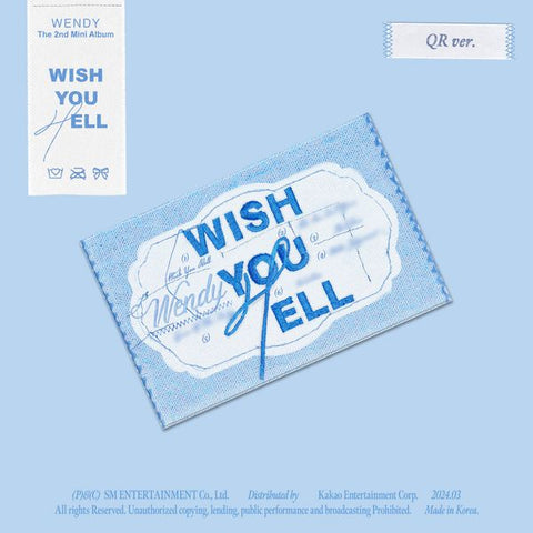 Wendy (Red Velvet) - 2ND MINI ALBUM [Wish You Hell] (QR Ver.)