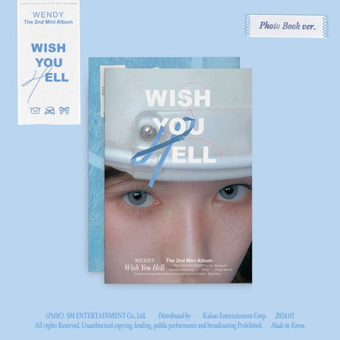 Wendy (Red Velvet) - 2ND MINI ALBUM [Wish You Hell] (Photobook Ver.)