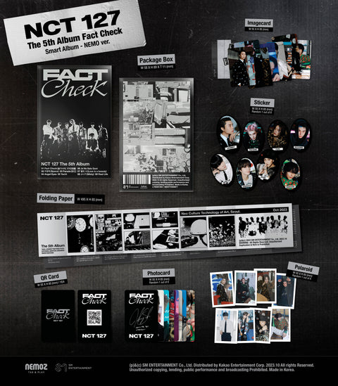 NCT 127 - 5TH ALBUM [Fact Check] (QR Ver.)