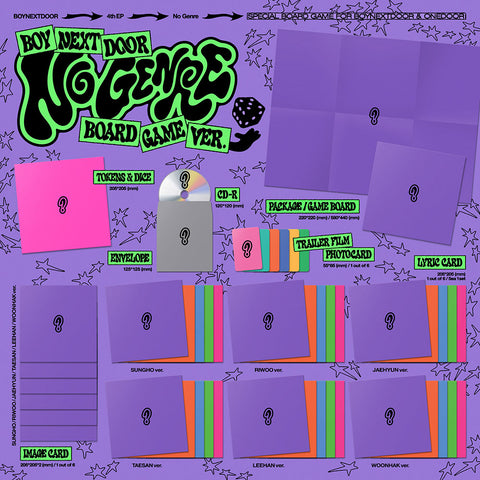 [PRE-ORDER] BOYNEXTDOOR - 4th EP [No Genre] (Board Game ver.)