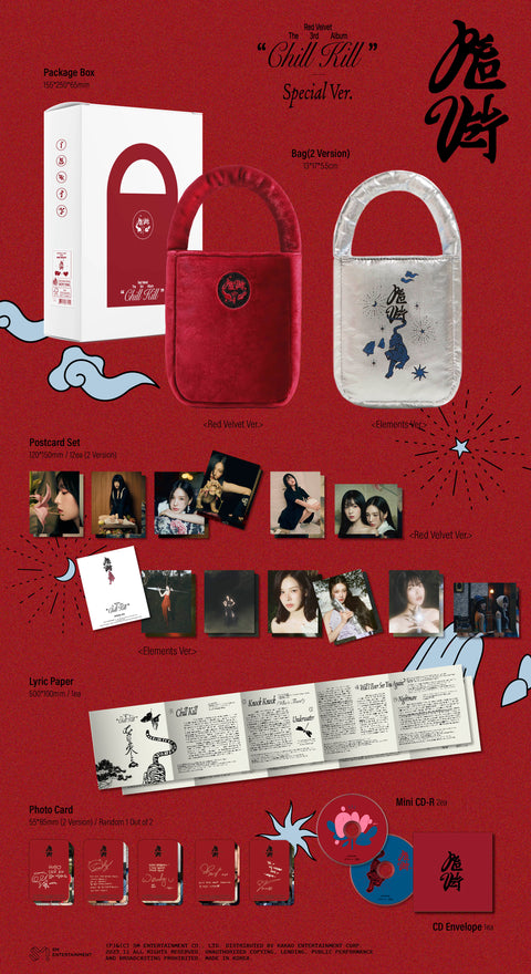 Red Velvet - The 3rd Album [Chill Kill] (Bag Ver.)