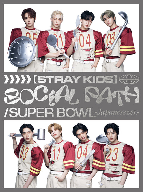 [SFKOREA] Stray Kids - JAPAN 1ST EP ALBUM [SOCIAL PATH / SUPERBOWL] (First Press Limited Edition B: CD＋Special ZINE)