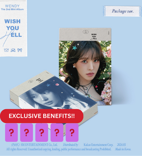 Wendy (Red Velvet) - 2ND MINI ALBUM [Wish You Hell] (Package Ver.) (with Applemusic Exclusive Benefits)