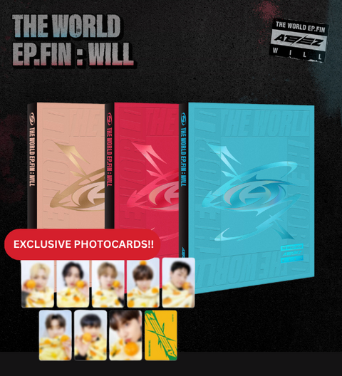 ATEEZ - 2ND ALBUM  [THE WORLD EP.FIN : WILL] (with MAKESTAR Video Call Exclusive Benefit)