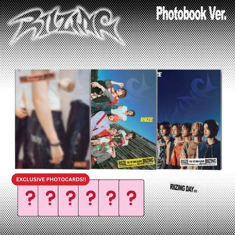 RIIZE - 1ST MINI ALBUM [RIIZING] (Photobook Ver.) (with Makestar Exclusive Benefits)