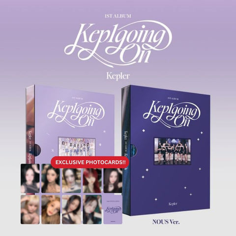 [SFKOREA] Kep1er -1ST FULL ALBUM [Kep1going On] (with Makestar Exclusive Benefits)