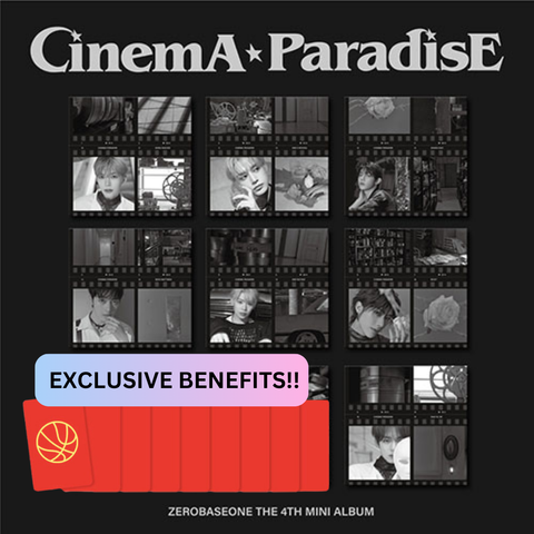 [SFKOREA] ZEROBASEONE - 4TH MINI ALBUM [CINEMA PARADISE] (Digipack Ver.) (+applemusic P.O.B)