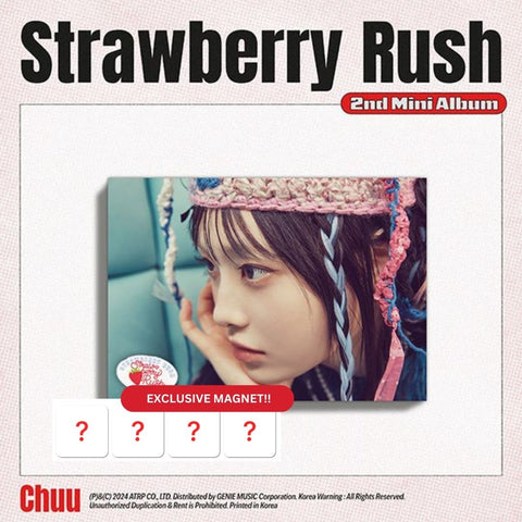 [SFKOREA] CHUU - 2ND MINI ALBUM [Strawberry Rush] (STAYG Ver.) (with Soundwave Exclusive Benefits)