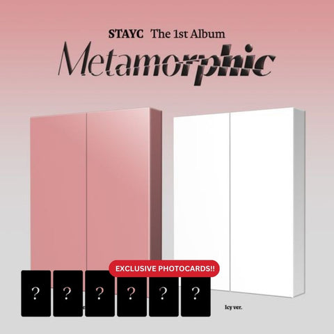 [SFKOREA] STAYC - 1ST FULL ALBUM [Metamorphic] (with Applemusic Exclusive Benefits)