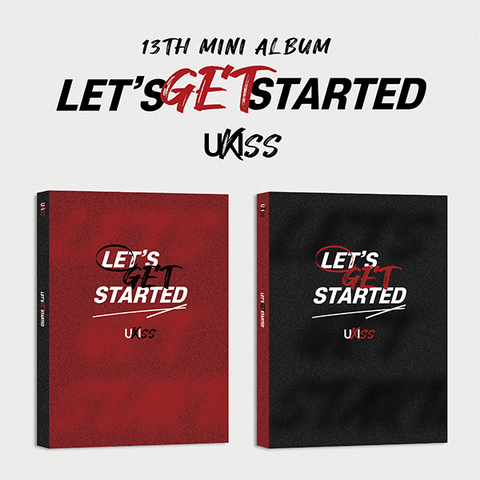 UKISS - 13TH MINI ALBUM [LET'S GET STARTED]