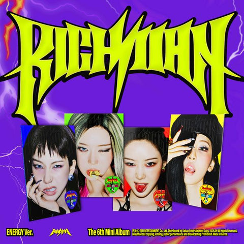 [PRE-ORDER] aespa - 6th mini album [Rich Man] (ENERGY Ver.)