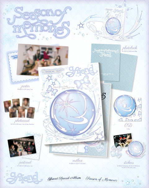 [PRE-ORDER] GFRIEND - GFRIEND Special Album 'Season of Memories'