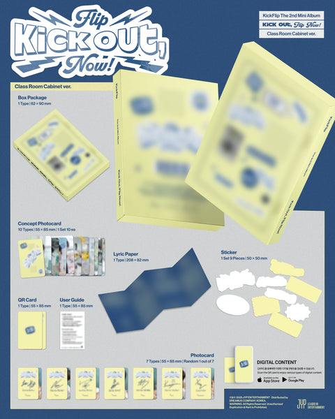 [PRE-ORDER] KickFlip - 2nd mini album [Kick Out, Flip Now!] (Platform Ver.)